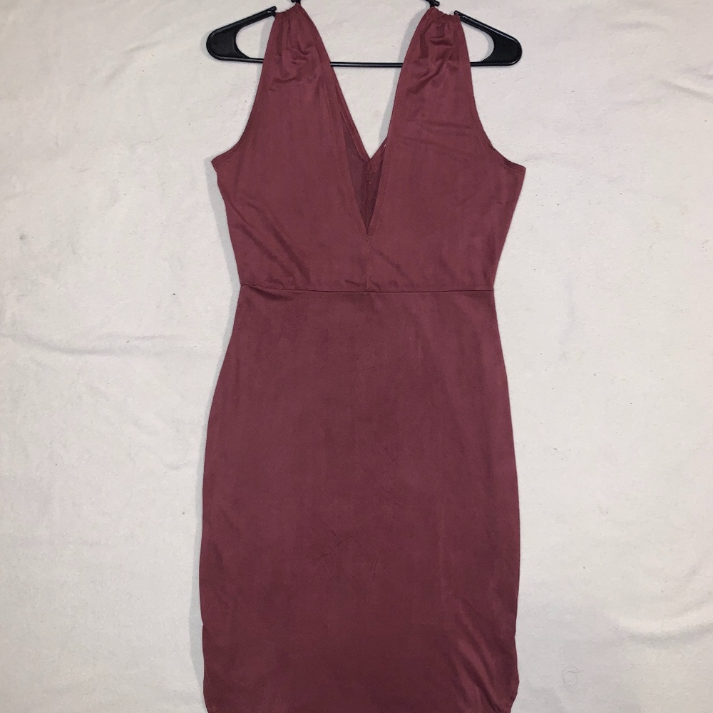 Suede Dress